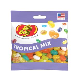 Jelly Belly Tropical Mix 3.5oz Peg Bag 12ct